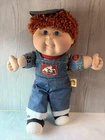 1990 Cabbage Patch Kids Hasbro First Ed. Toddler Collection Boy Doll Red Hair