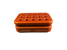 CORNING CoolRack M15 Holds 15 x 1.5 or 2 mL Microcentrifuge Tubes Orange 432038