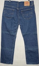 Levi’s 501 Vintage Made In USA 90s Mens 34”x29” Blue Dark Wash READ
