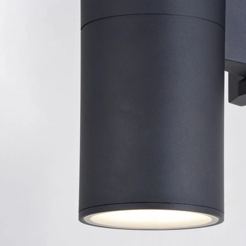 Vaxcel Lighting T0747 Chiasso 13" Tall LED Outdoor Wall Sconce - Black - Picture 5 of 12