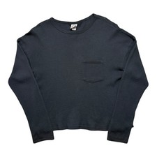 Size M Chrome Hearts Red Vintage Dagger Thermal Long Sleeve Black