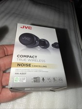JVC HAA30TB True Wireless Noise Canceling Headphones - Black New In Box