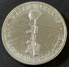 2 Oz .999 Fine Silver Fallen Warrior You are Never Forgotten Home of Free Round!