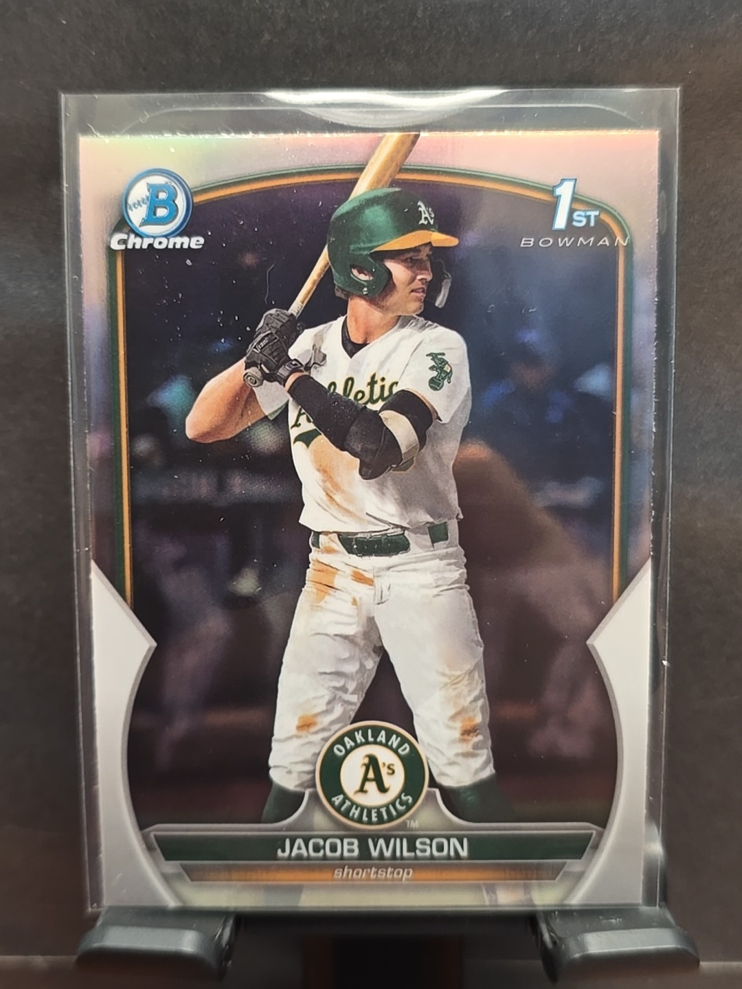 2023 Bowman Draft - Chrome Jacob Wilson #BDC-121 Refractor 1st Bowman