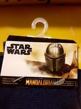STAR WARS MANDALORIAN ONE SIZE HALF CALF BLUE/NAVY 2 PAIRS SOCKS MEN