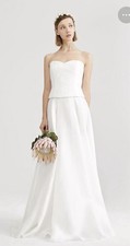 Wedding Dress Max Mara With Silk Corset And Skirt Corset Size 8 Skirt 6