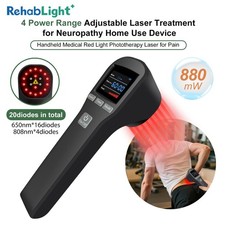 Red Light Therapy Light Handheld Laser 880mW Human Pain Relief for Dogs