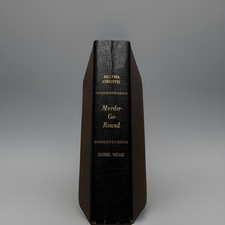 Vintage AGATHA CHRISTIE MURDER-GO-ROUND Trilogy, 1972 HC, Dodd, Mead & Co.