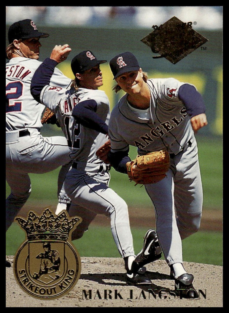 1994 Ultra #2 Mark Langston Strikeout Kings