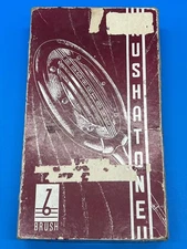 Hushatone Unit BA-303 Vintage Microphone With Original Box & Cord