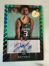 2024-25 Bowman University Best Jalil Bethea Teal /15 ISO Auto