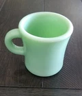 Vintage Fire-King Jadeite C Handle Restaurant Ware Mug