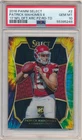 PATRICK MAHOMES 2016 PANINI SELECT #2 RC XRC TIE DYE PRIZMS #/25 PSA 10 GEM MINT