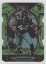 2022 Panini Select Concourse Neon Green Prizm Die-Cut /299 Travon Walker #42 g2u