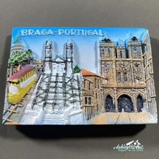 Braga Portugal Tourist Travel Gift Souvenir 3D Resin Refrigerator Fridge Magnet