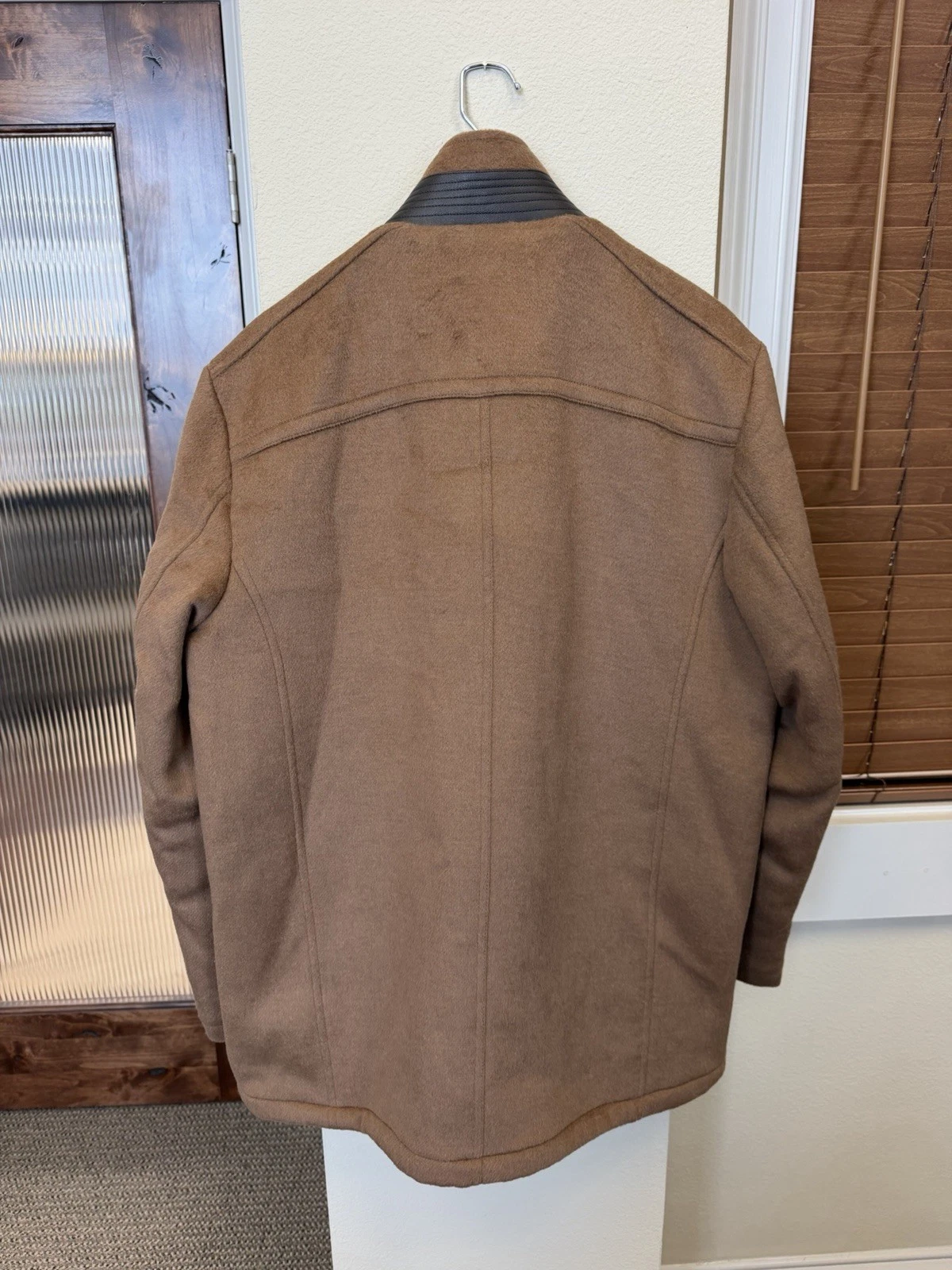Johnston & Murphy Upton Car Coat – Men’s Medium (Whiskey) – New with Tags image 3