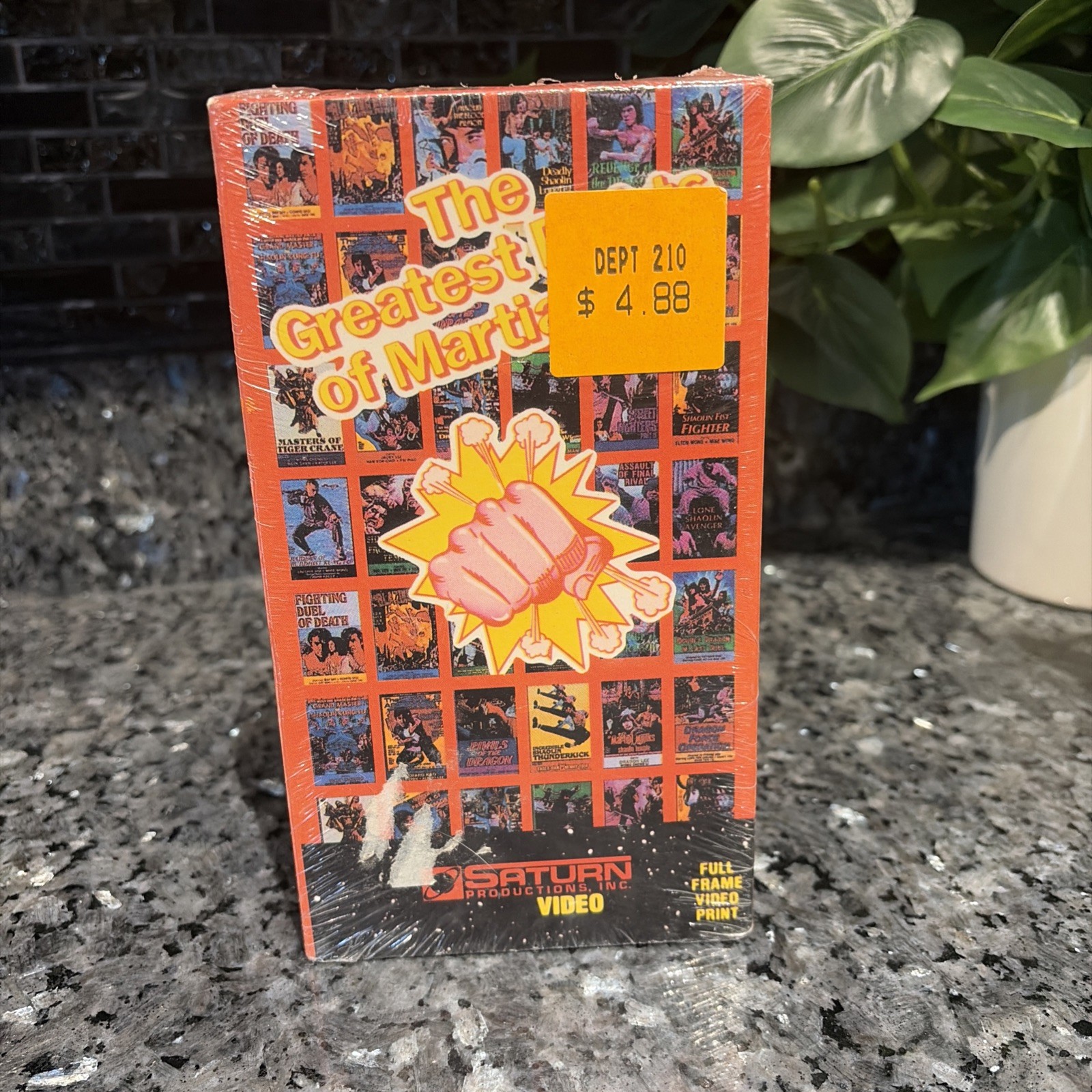 The Greatest Fights Of Martial Arts VHS Tape  New Sealed Rare