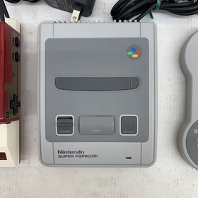 Nintendo Classic Mini Family Computer & Super Famicom Mini Set CLV-101 CLV-301