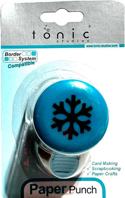 Tonic Studios Contemporary Snowflake Winter Paper Punch Border System