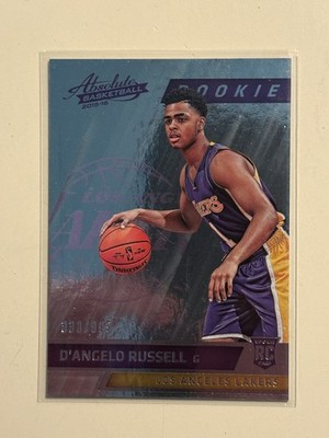 2015-16 Absolute Memorabilia D'ANGELO RUSSELL Rookie RC #178! #'d/999
