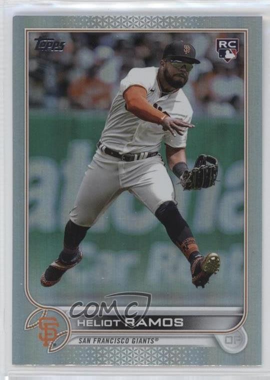 2022 Topps Update Rainbow Foil Heliot Ramos #US154 sc7