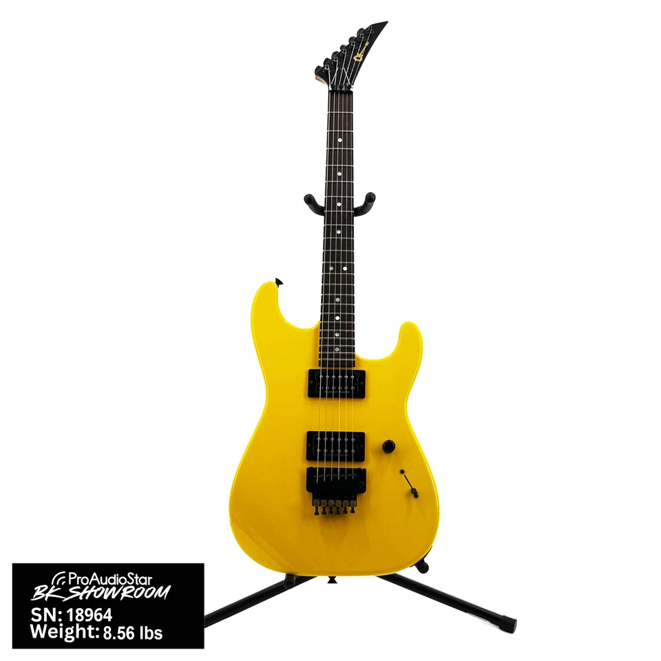 Charvel Custom Shop Special Edition San Dimas - Graffiti Yellow - Image 2 of 4