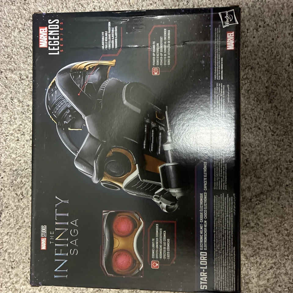 Marvel Legends Star Lord NUEVO Casco Electrónico Infinity Saga Guardianes de la Galaxia Foto 4 de 4