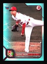 Fuki Tanaka #BP-1 Bowman Prospects Aqua SN /175 2022 Bowman NPB Nippon SP4-225