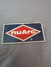 Vintage NuArc Metal Sign