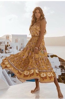 spell wild bloom midi