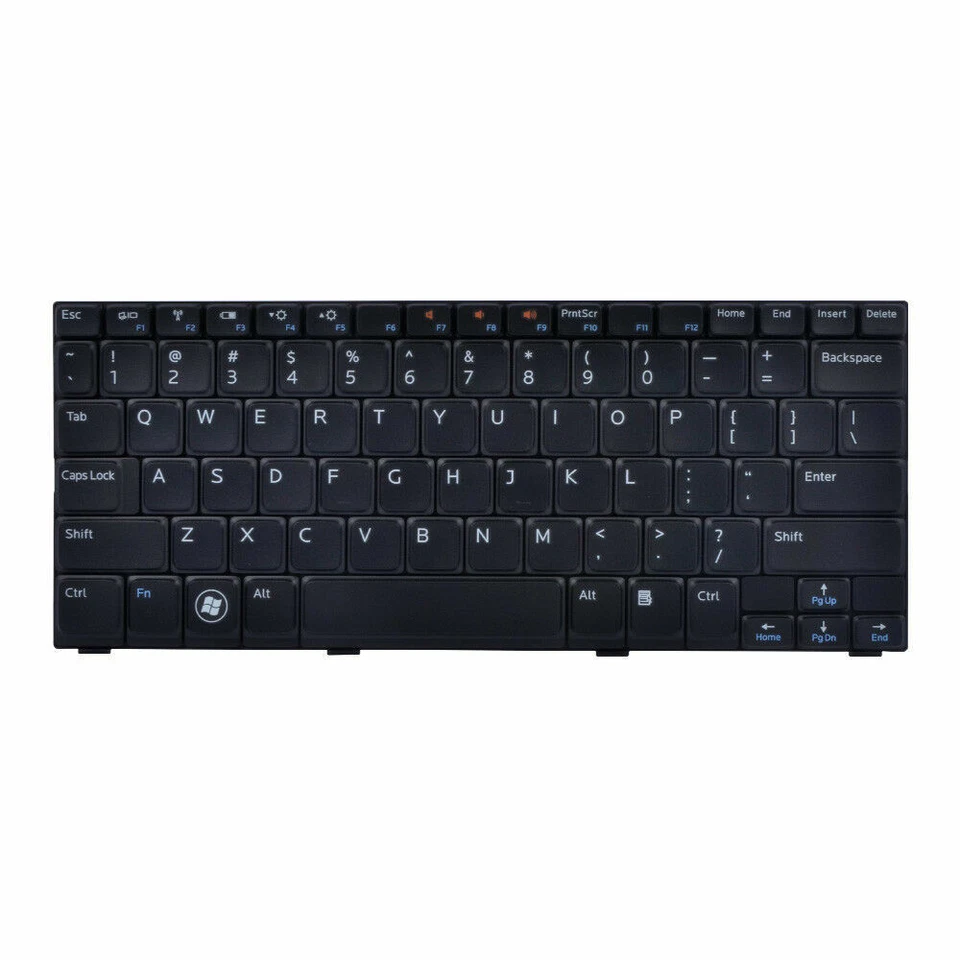 Dell Inspiron Mini 10 1018 82 Keys US English Qwerty Keyboard MP-09K6-6982 5PPVC - Image 2 of 4