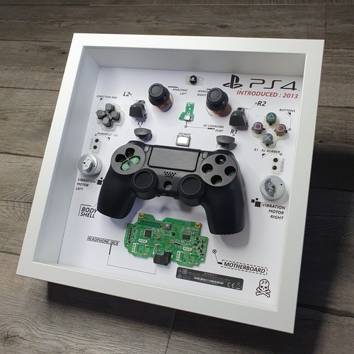 Joystick PlayStation 4 Quadro canvas geek Sony gameroom regalo wall art decor - Imagen 12 de 12