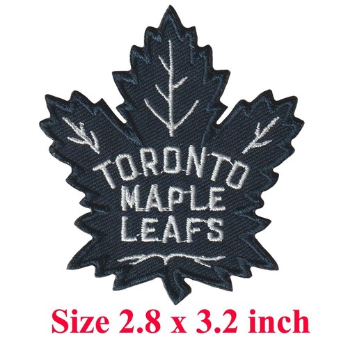 10 pcs Toronto Maple Leafs Hockey Logo Size 2.8"x3.2" Embroidered Iron On Patch - Picture 3 of 12