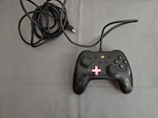 Nintendo Switch Wired Controller Princess Peach Shadow Edition Pink & Black 2018