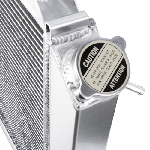 2 Row Aluminum Radiator For 1979-1993 Ford Mustang Foxbody LX GT Cobra V6 V8. - Picture 5 of 8