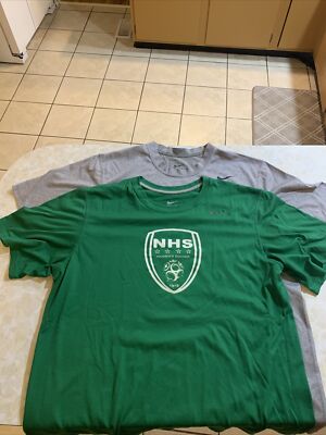 Nike Dri Fit NHS Womens soccer shirts size Large