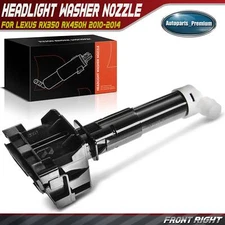 Headlight Washer Nozzle for Lexus RX350 RX450h 2013-2015 Front Right 85207-48070