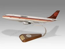 Airbus A300 B4 Orion Airways Desk Wood Airplane New Model Small Scale 1/150