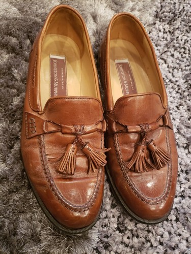 Italy Mens Tassel Loafer Shoes 