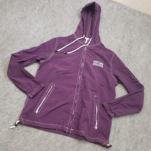 Brandy Melville Jacket Womens Medium One Size Purple Windbreaker Coat Ladies - Picture 2 of 10