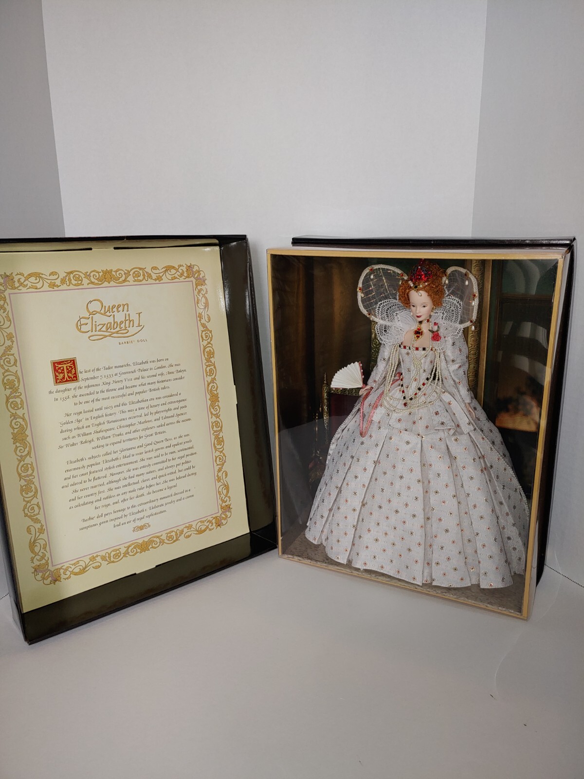 Barbie DollQueen Elizabeth I Royalty Series Gold Label Series By