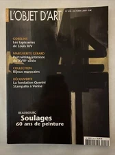 2009 October L’ESTAMPILLE/L’OBJET D’ART Magazine Carlo Scarpa Casanova (CP255)