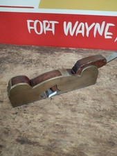 Early Mahogany Infill Wood Shoulder or Rabbet Plane unknown Maker 