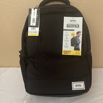 Solo Re:Define Laptop Backpack Black