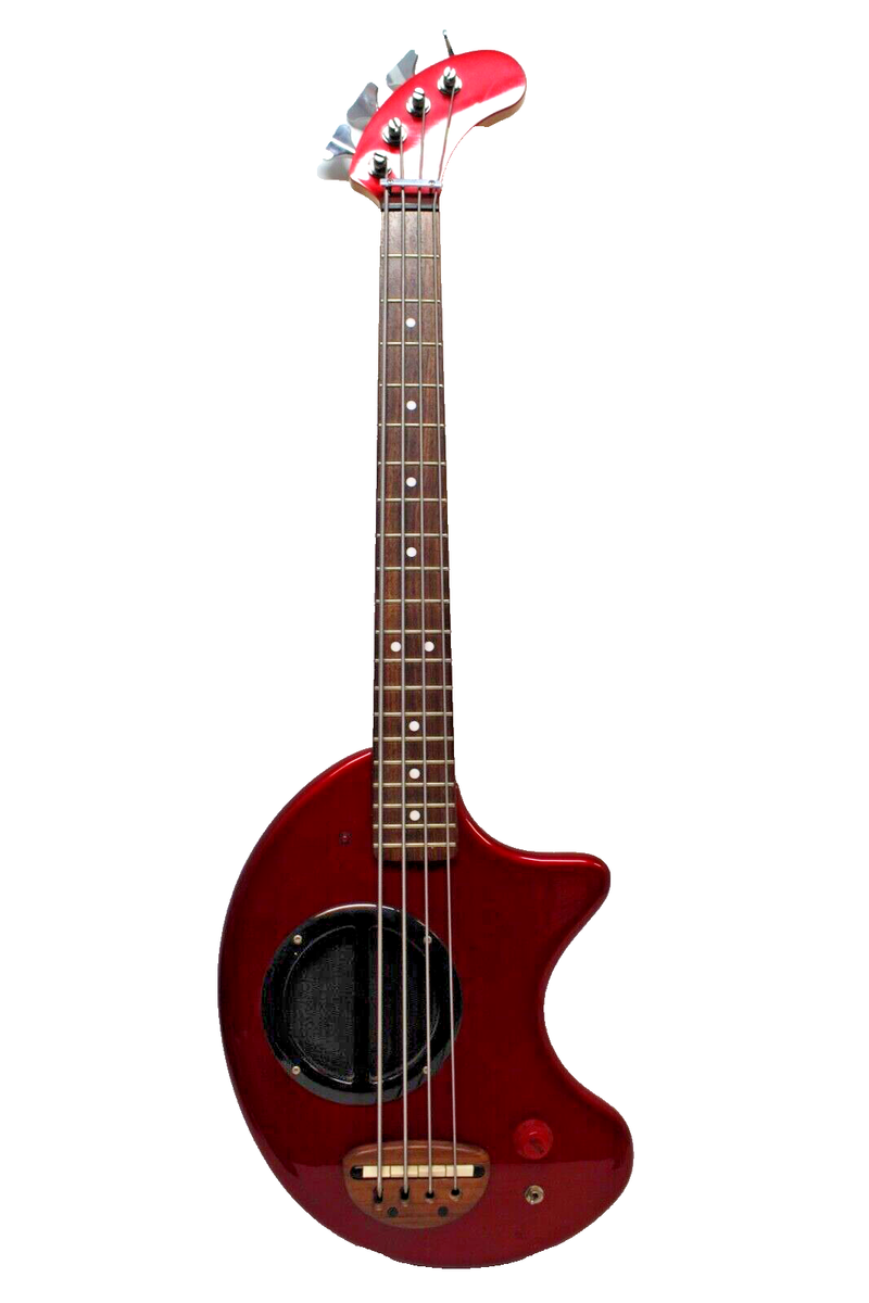 Fernandes Electric Red Bass 4 string Guitar - Electric Sound