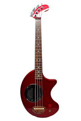 Fernandes Electric Red Bass 4 string Guitar - Electric Sound