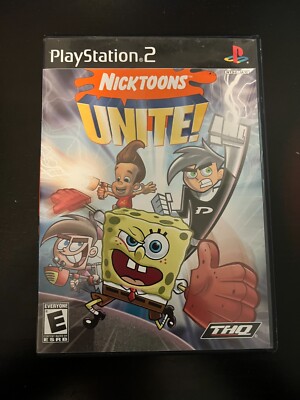 Nicktoons Unite  Sony Playstation 2 PS2 Complete in box CIB