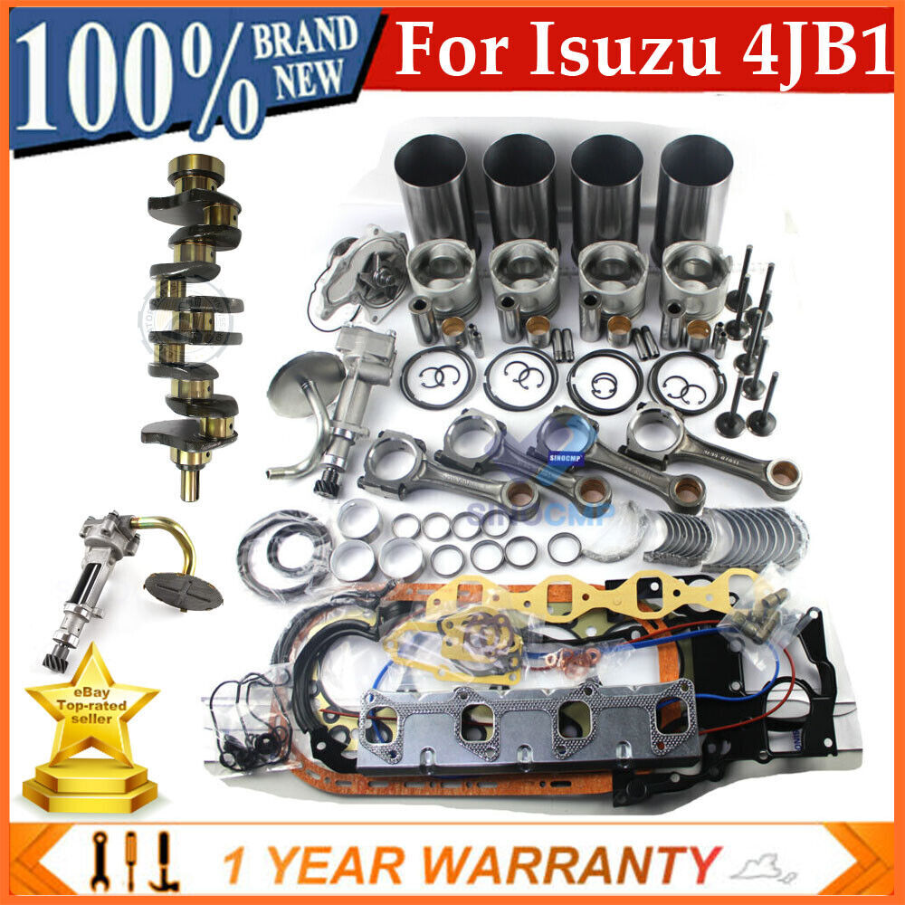 JAE21OBキット Amazon.com: 4JB1 Overhaul Rebuild Kit for Isuzu Engine 4JB1