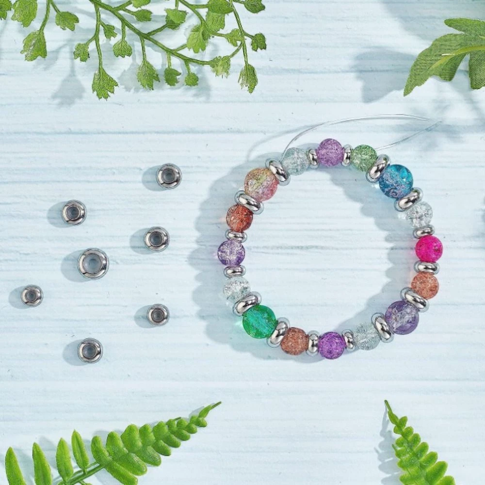 30pcs 30pcs Stopper Beads Loose Bead DIY Jewelry Making Craft