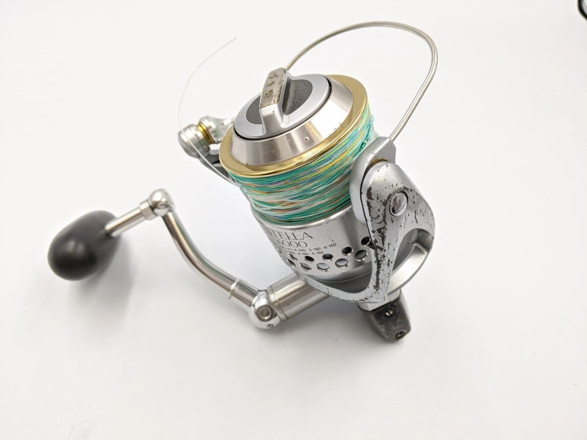 Shimano 98 Stella 6000 Spinning reel Used FreeShipping